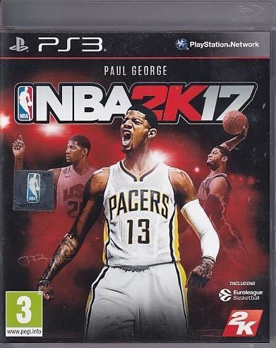 NBA 2K17 - PS3 (B Grade) (Genbrug)